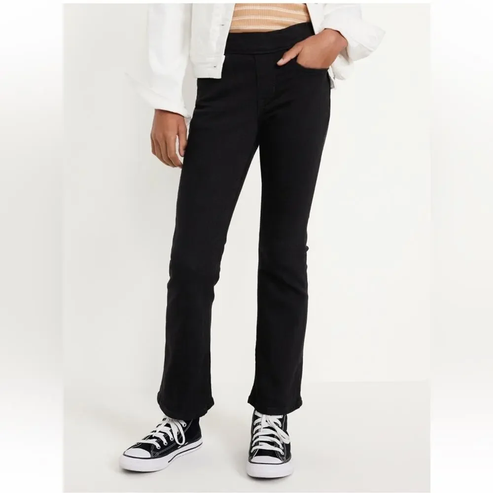 Old Navy black Wow Boot Cut Pull On Jeans